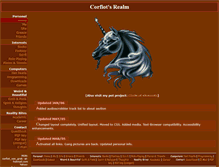 Tablet Screenshot of corfiot.elementality.org